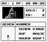 Sword of Hope, The (Germany) In game screenshot